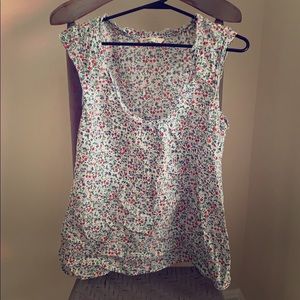 Cute Floral Summer Blouse